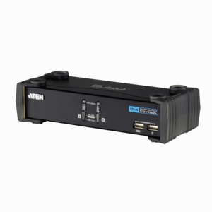 ATEN CS1762A KVM Switch DVI, USB, Audio, USB-Hub, 2 Ports KVM-Switch, DVI